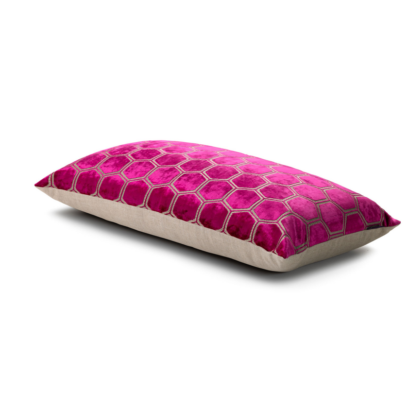 Manipur Zierkissen | Fuchsia