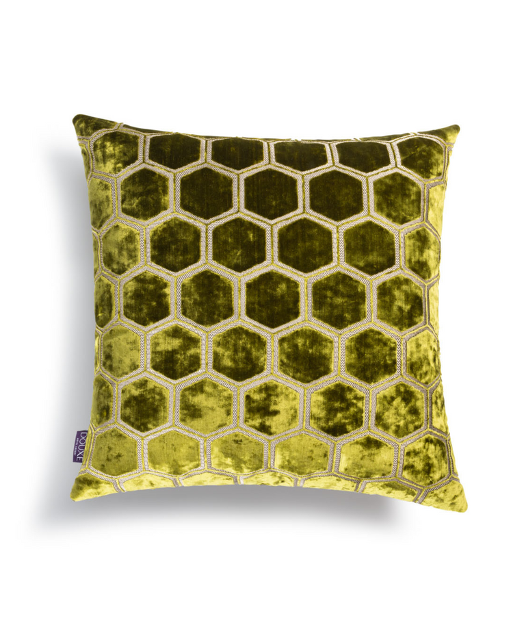 Manipur Zierkissen | Moss Green
