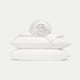 Bettbezug-Set & Spannbettlaken Perkal Chalk White