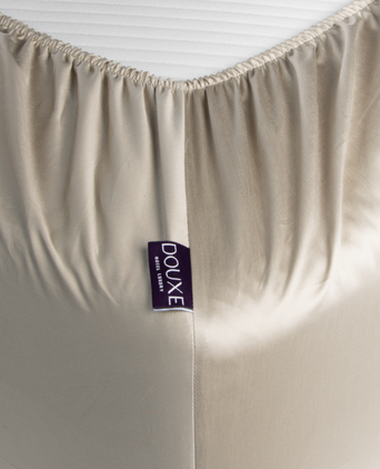 Spannbettlaken ägyptische Baumwolle Satin 400TC | Champagne | Outlet Spannbettlaken ägyptische Baumwolle Satin 400TC | Champagne | Outlet