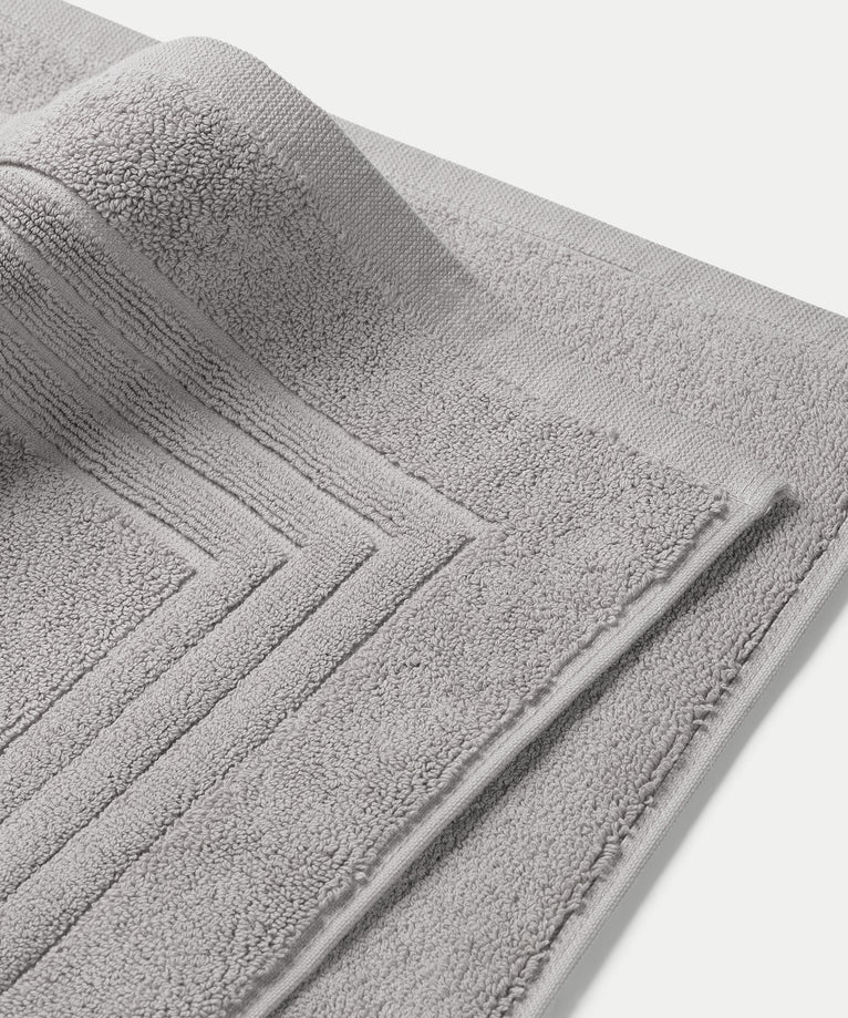 Badematte 70x110 cm | Silbergrau