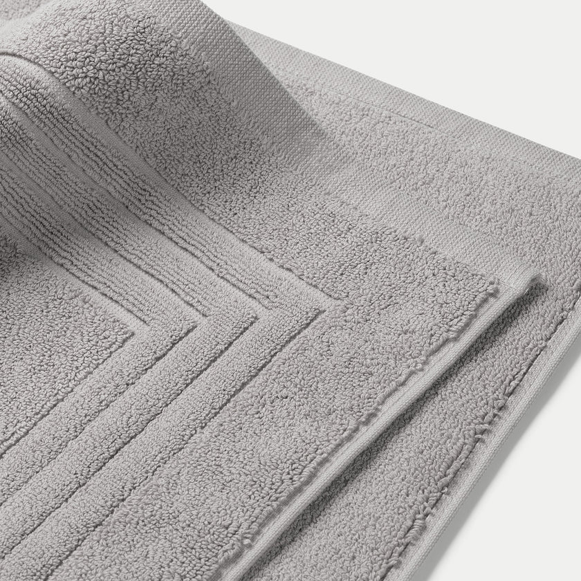 Badematte 70x110 cm | Silbergrau