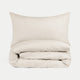 Bettbezug-Set & Spannbettlaken Perkal Chalk White