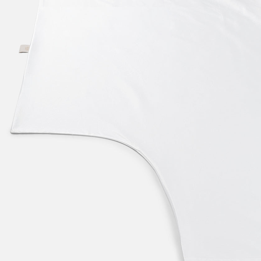 Okura Bettbezug-Set ägyptische Baumwolle 600TC Satin | Weiß
