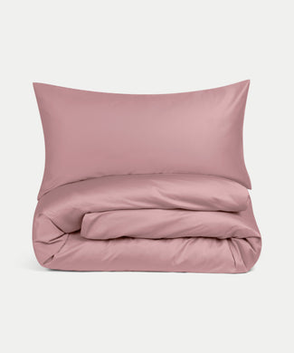 Bettbezug-Set ägyptische Baumwolle Satin 400TC | Blush Pink Bettbezug-Set ägyptische Baumwolle Satin 400TC | Blush Pink