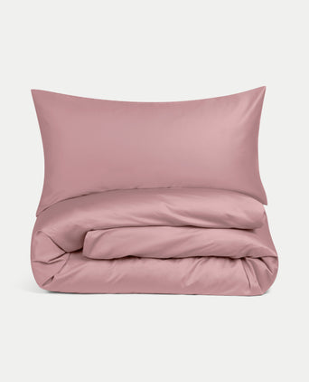 Bettbezug-Set ägyptische Baumwolle Satin 400TC | Blush Pink Bettbezug-Set ägyptische Baumwolle Satin 400TC | Blush Pink