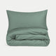 Bettbezug-Set ägyptische Baumwolle Satin 400TC | Sage Green