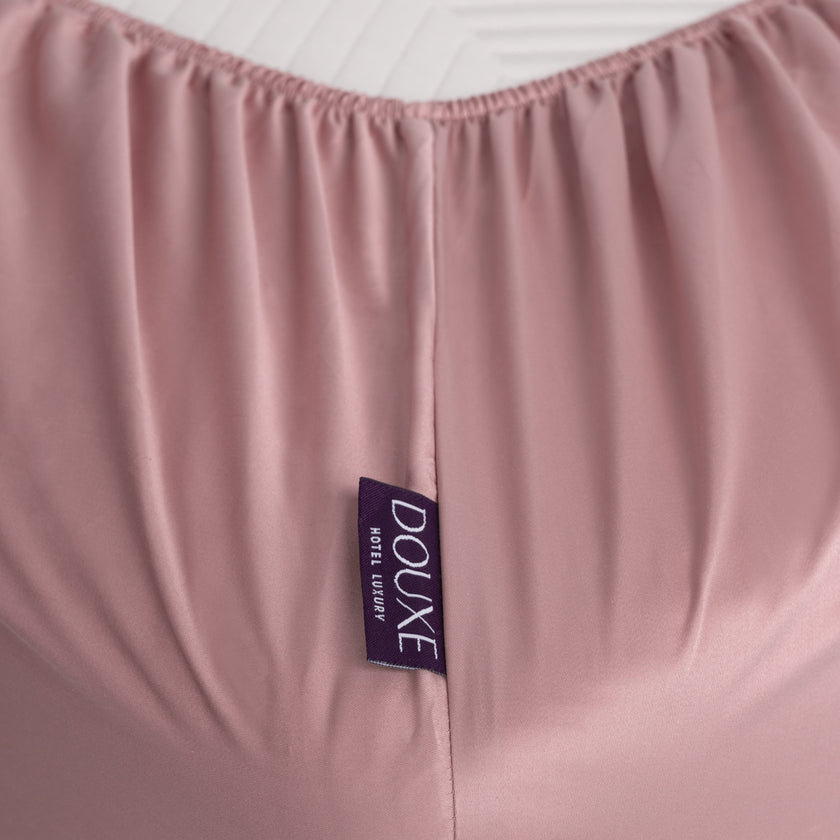 Bettbezug-Set & Spannbettlaken ägyptische Baumwolle Satin | blush pink