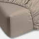 Spannbettlaken ägyptische Baumwolle Satin 400TC | Champagner