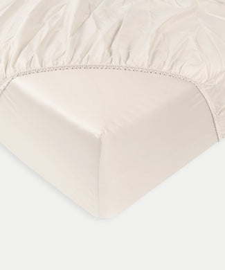Spannbettlaken Àgyptische Baumwolle Satin 400TC | Cream Spannbettlaken Àgyptische Baumwolle Satin 400TC | Cream