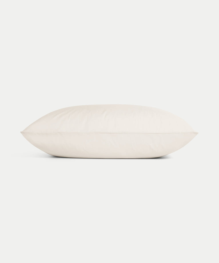 2er-Set Kissenbezüge ägyptische Baumwolle Perkal 400TC | Chalk White