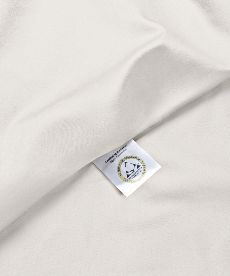 Kissenbezug ägyptische Baumwolle 400TC Satin | Cream