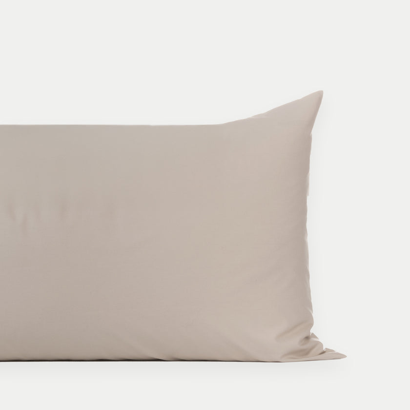 Kinderkissenbezug ägyptische Baumwolle 400TC Perkal Latte - Petit Hôtel