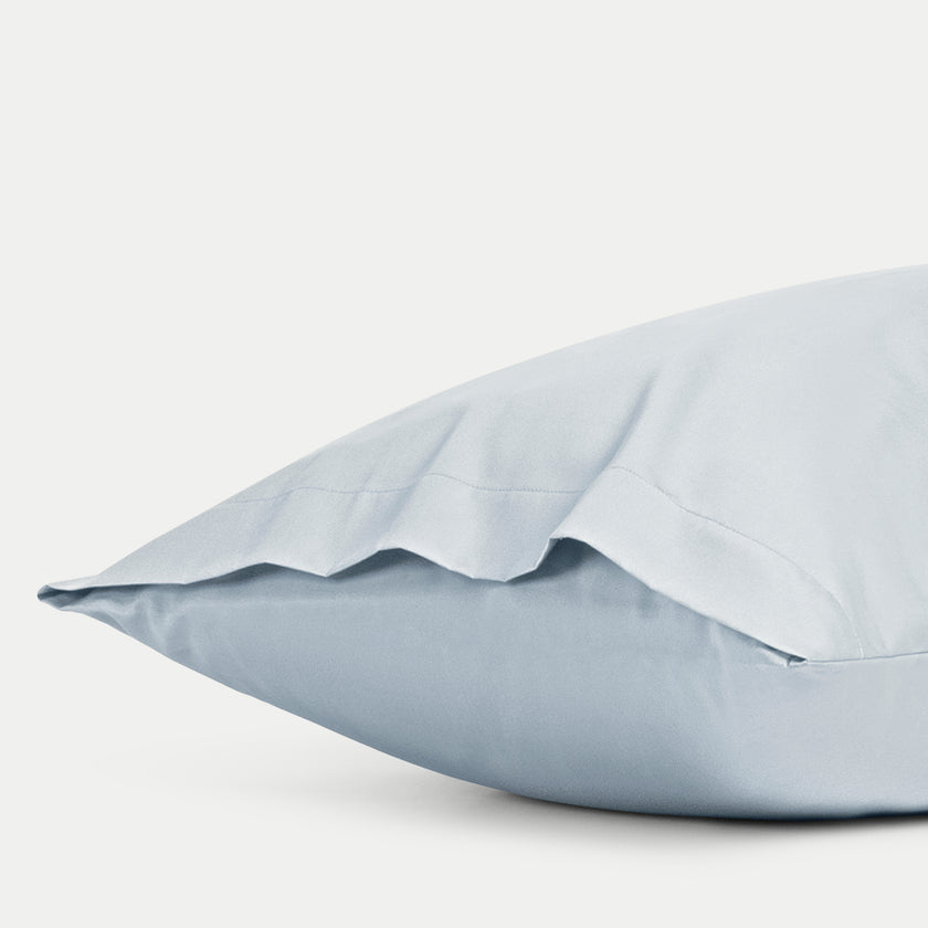Bettbezug-Set & Spannbettlaken Satin Pastel Blue