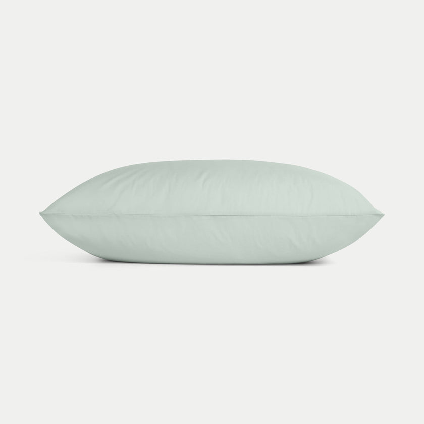 Set aus 2 Kissenbezügen ägyptische Baumwolle 400TC Perkal | Pastel Green