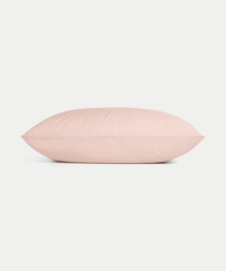 Kinderkissenbezug ägyptische Baumwolle 400TC Perkal blush pink - Petit Hôtel