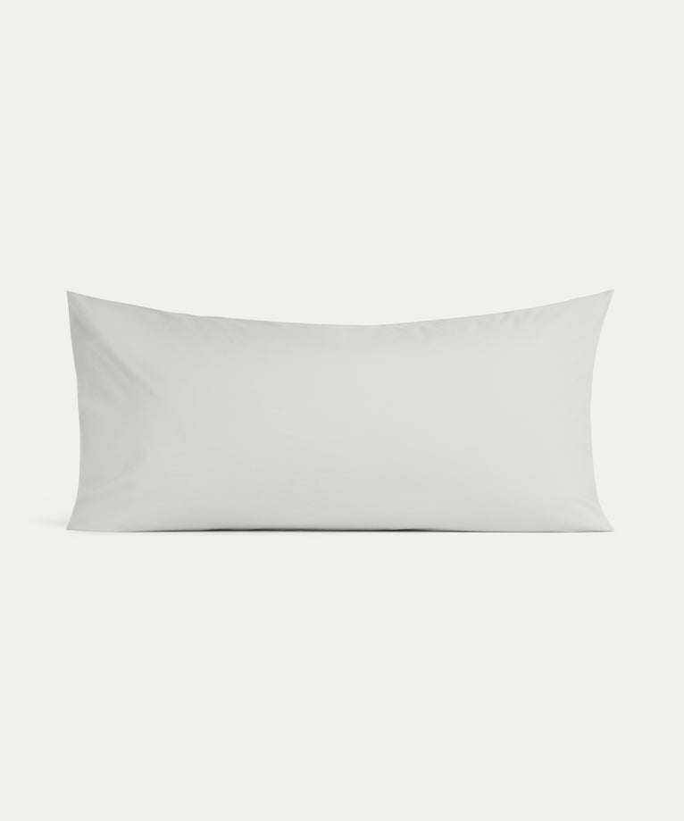 Kinder-Kissenbezug ägyptische Baumwolle 400TC Perkal Silver Grey - Petit Hôtel