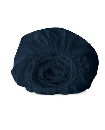 Spannbettlaken ägyptische Baumwolle Satin 400TC | Harbour Blue | Outlet Spannbettlaken ägyptische Baumwolle Satin 400TC | Harbour Blue | Outlet