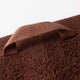 Gästehandtuch Zero-Twist-Baumwolle 40x60 cm (2 Stk.) | Chestnut