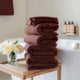 Handtuchset Deluxe (8-tlg.) | Chestnut