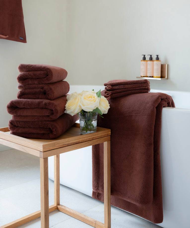 Handtuchset Spa Komplett (10-tlg.) | Chestnut