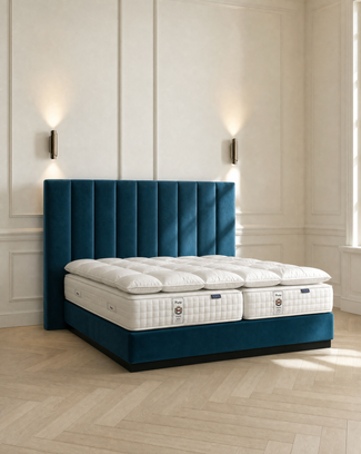 Otello Hotelbett mit Prestige Matratzen & Prestige Featherbed | 200x200 cm | Outlet Otello Hotelbett mit Prestige Matratzen & Prestige Featherbed | 200x200 cm | Outlet