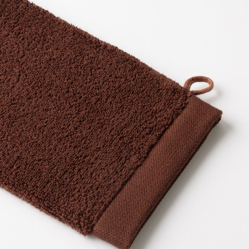Waschhandschuh Chestnut 16x21 cm | 4 Stück