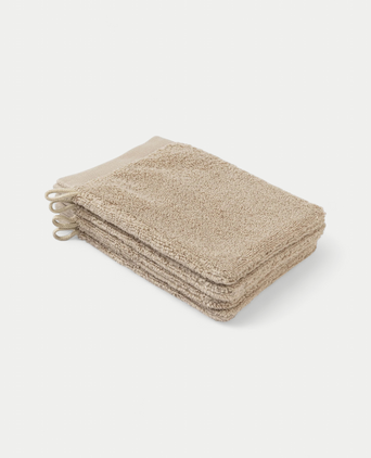 Waschhandschuh Latte 16x21 cm | 4 Stück Waschhandschuh Latte 16x21 cm | 4 Stück
