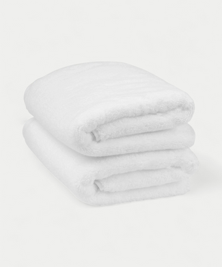 Handtuch Zero-Twist Baumwolle 50x100 cm (2 Stk.) | Weiß {{Alt-tekst bouwer.text}}
