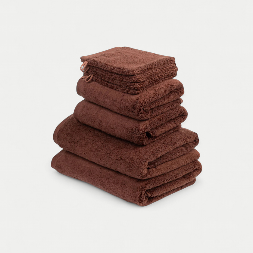 Handtuchset Deluxe (8-tlg.) | Chestnut