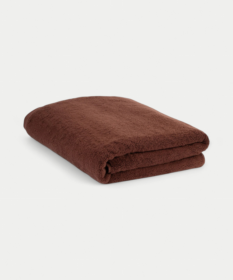 Handtuch Zero-Twist Baumwolle 100x150 cm | Chestnut