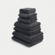 Handtuch-Set Spa Komplett (10-tlg.) | Anthrazit