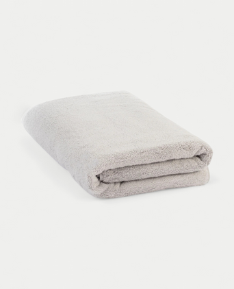 Handtuch Zero-Twist Baumwolle 100x150 cm | Silbergrau Handtuch Zero-Twist Baumwolle 100x150 cm | Silbergrau