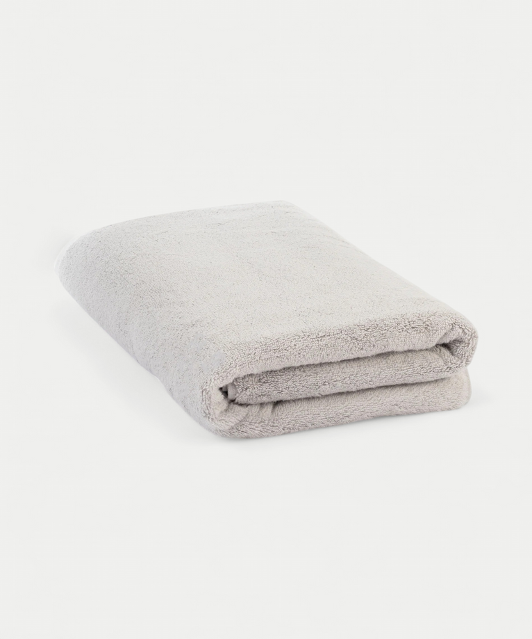 Handtuch Zero-Twist Baumwolle 100x150 cm | Silbergrau