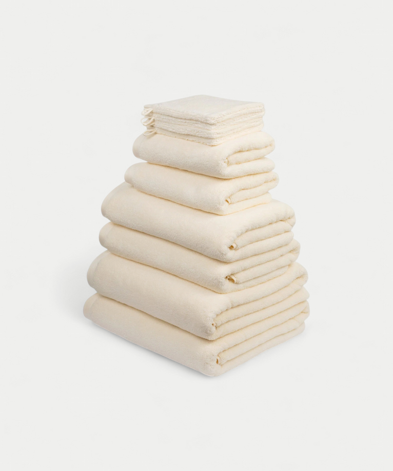 Handtuchset Spa Komplett (10-tlg.) | Cream