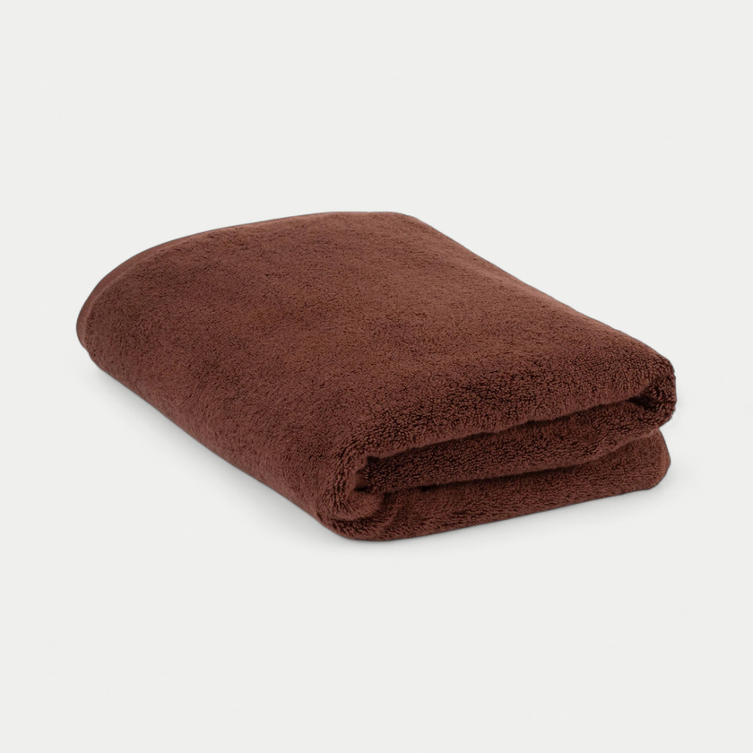 Handtuch Zero-Twist Baumwolle 70x140 cm | Chestnut