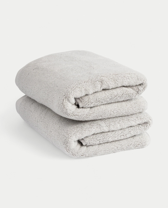 Zero-Twist Baumwollhandtuch 50x100 cm (2 Stk.) | Silbergrau Zero-Twist Baumwollhandtuch 50x100 cm (2 Stk.) | Silbergrau