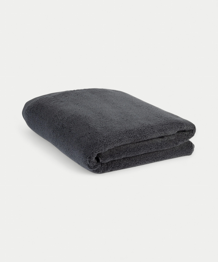 Handtuch Zero-Twist Baumwolle 100x150 cm | Anthrazit