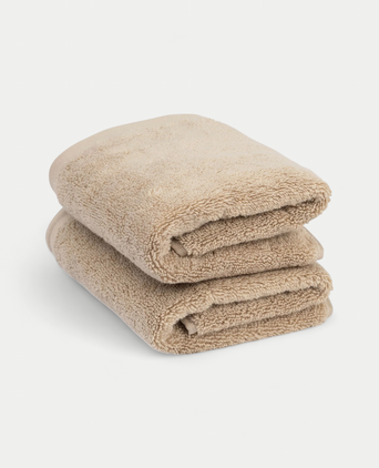 Gästehandtuch Zero-Twist-Baumwolle 40x60 cm (2 Stk.) | Latte Gästehandtuch Zero-Twist-Baumwolle 40x60 cm (2 Stk.) | Latte