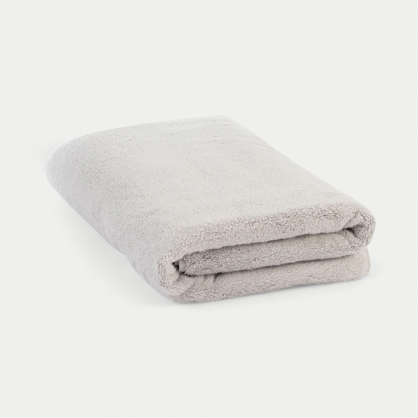 Zero-Twist-Handtuch aus Baumwolle 70x140 cm | Silbergrau