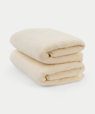 Handtuch Zero-Twist Baumwolle 50x100 cm (2 Stk.) | Cream Handtuch Zero-Twist Baumwolle 50x100 cm (2 Stk.) | Cream