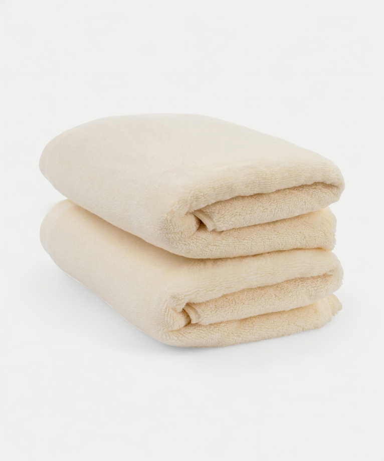 Handtuch Zero-Twist Baumwolle 50x100 cm (2 Stk.) | Cream