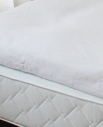 Molton Spannbettlaken für Topper Topper Molton Hoeslaken | Matrasbeschermer | 100% Katoen