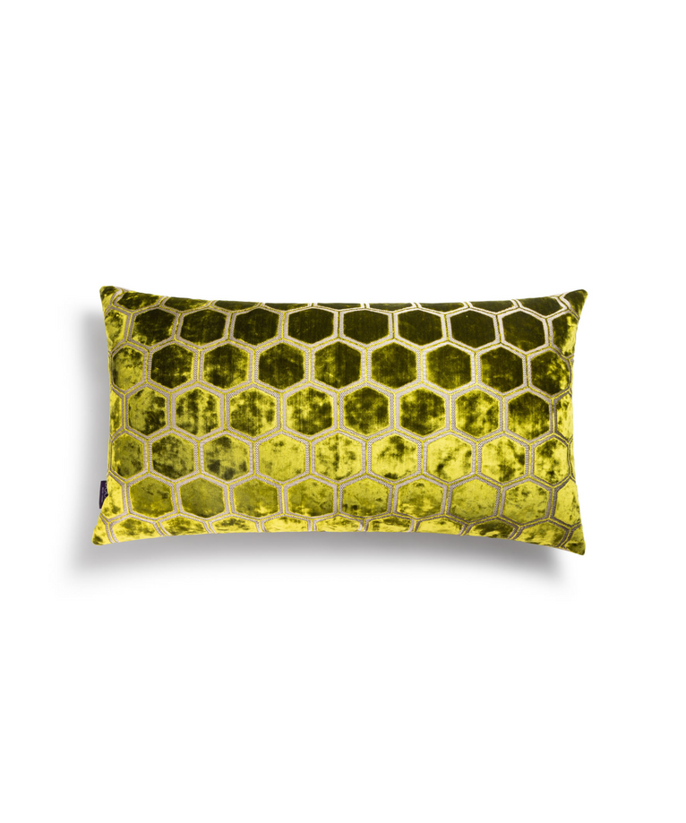 Manipur Zierkissen | Moss Green