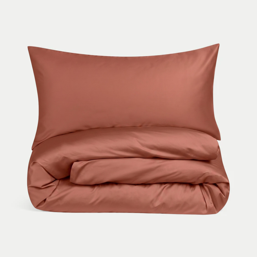 Bettbezug-Set ägyptische Baumwolle Satin 400TC | Solterra