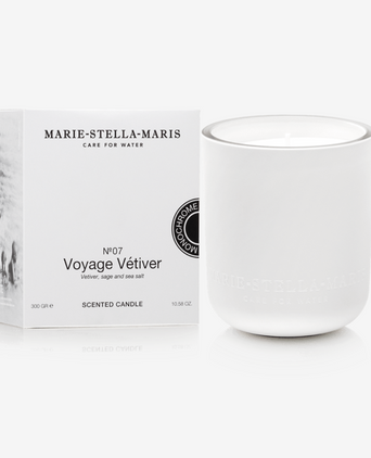 Marie-Stella-Maris - Luxuriöse Duftkerze - No. 07 Voyage Vétiver (nachfüllbar) - 300 g