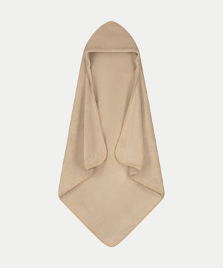 Baby-Badeponcho aus Zero-Twist-Baumwolle | Latte