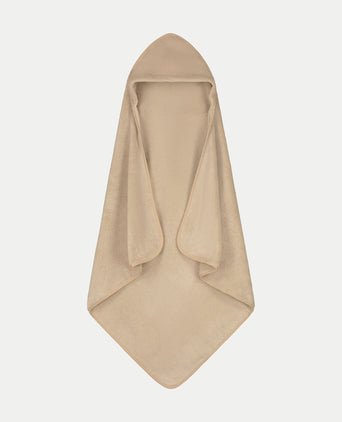 Baby-Badeponcho aus Zero-Twist-Baumwolle | Latte