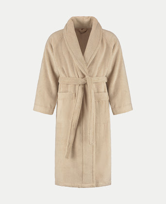 Bademantel Zero-Twist-Baumwolle | Latte