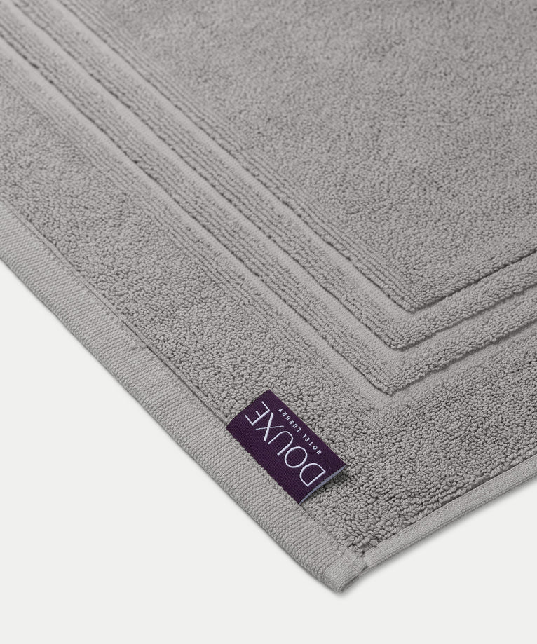 Badematte 70x110 cm | Silbergrau